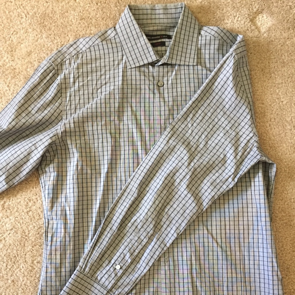 John Varvatos Slim Fit Button Down